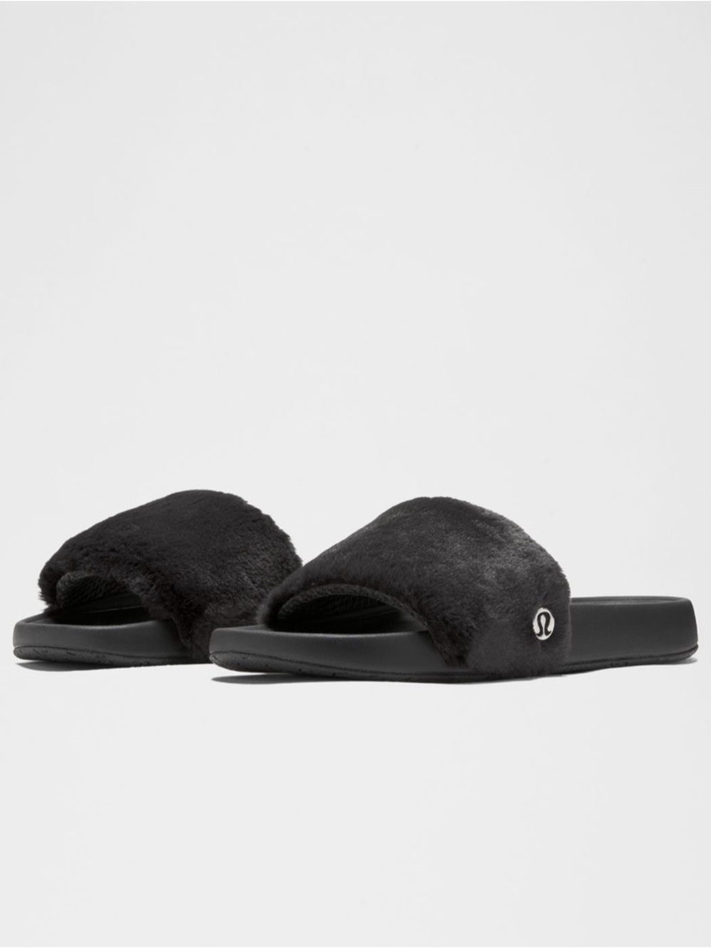 Women's Restfeel Faux Fur Slide - Picture 2 of 3